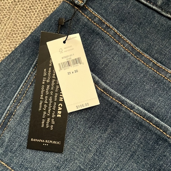 Men’s Banana Republic Travel Stretch Jeans - 31x30 Skinny Fit NWT - Picture 5 of 5